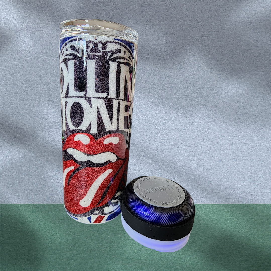 20oz Rock n Roll Speaker Tumbler