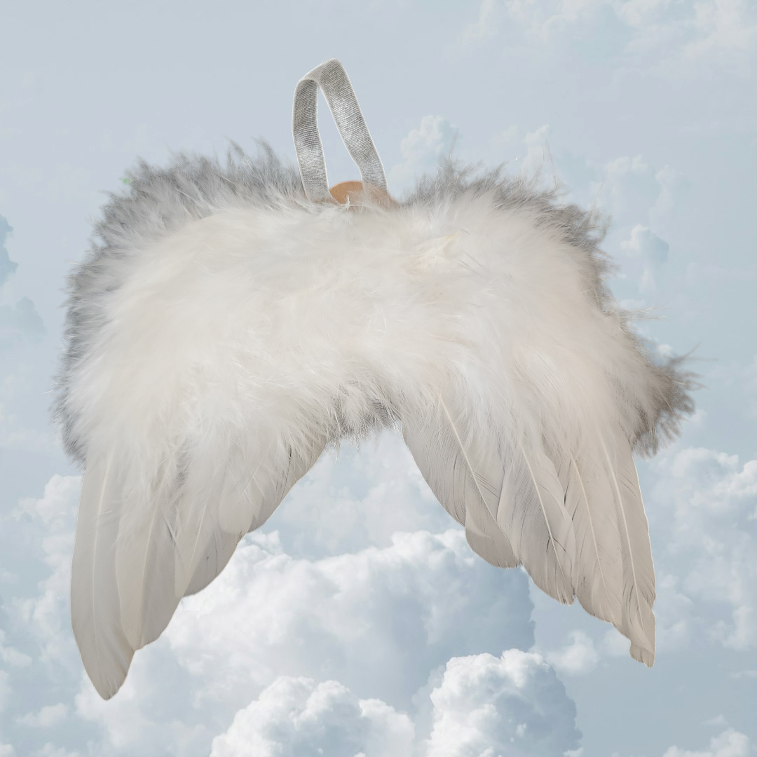 Angel Wings Memorial Ornament - FREE SHIPPING