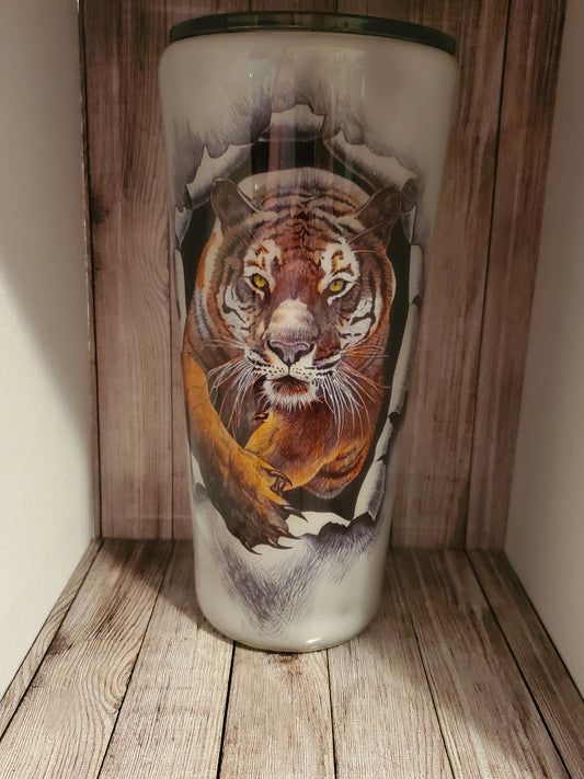 32oz Tiger Tumbler