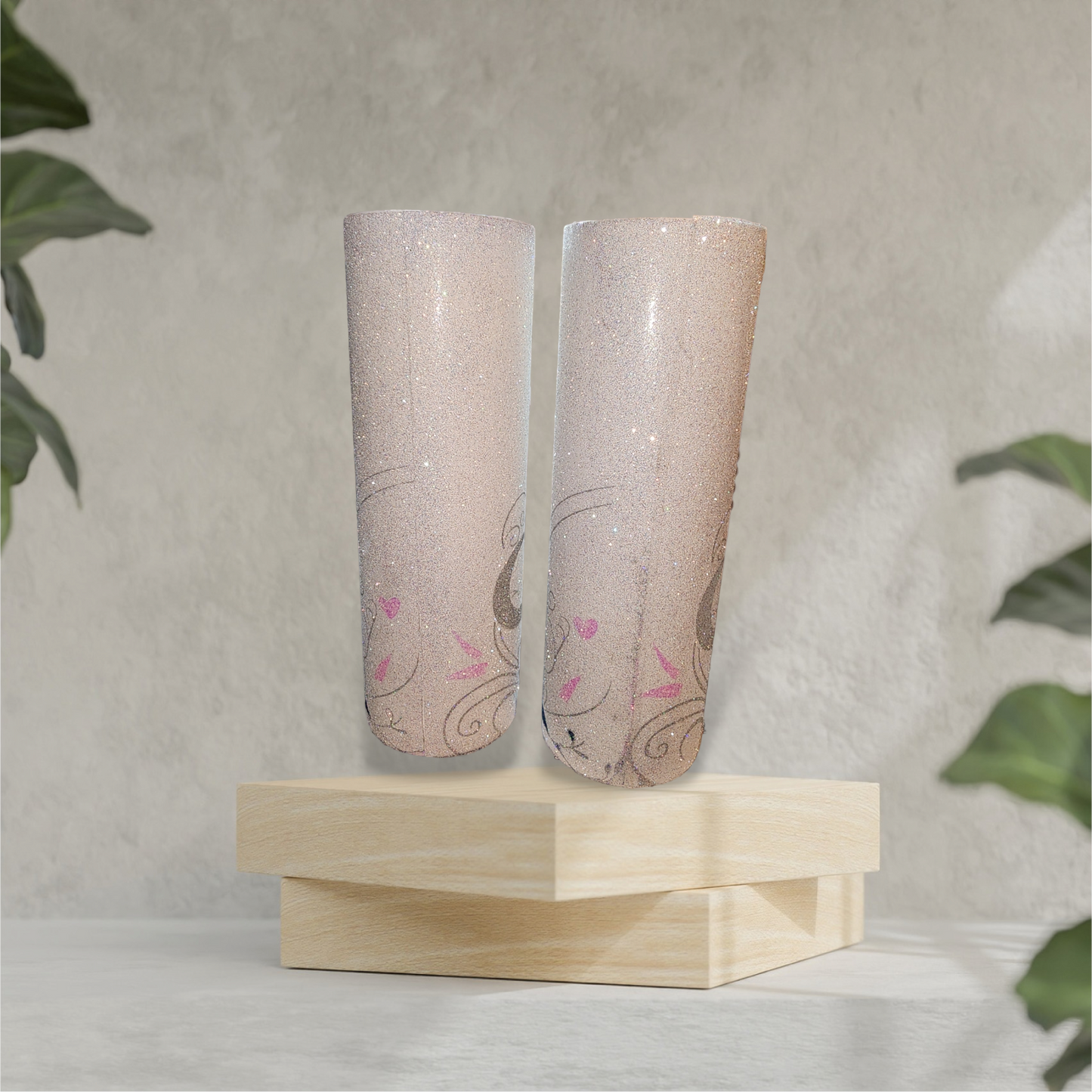 30oz Paris Glitter Tumbler